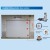 Automatic Garage Roller Door Remote Control Aluminum Rolling Shutter Door Industrial